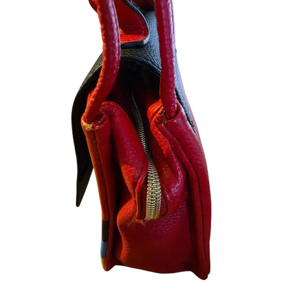 Danielle Nicole Gryffindor Bag‎ Red Lion Embroidery Adjustable Strap - Picture 5 of 10